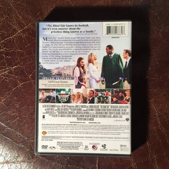 The Blind Side - DVD Movie - Picture 2 of 2